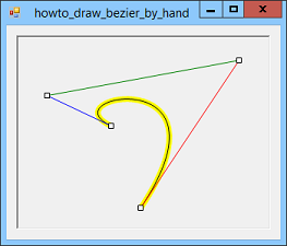 drawing with bezier curves